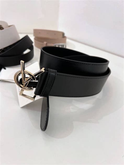 cintura ysl nera|ysl cinture usate.